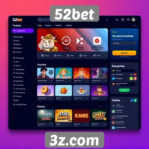 Avaliação da interface do usuário no 52bet